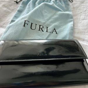 Furla Black Leather Wallet
